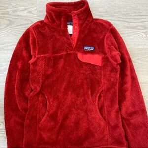 Patagonia Vibrant Red Fleece Jacket